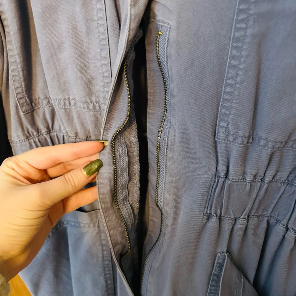 Universal Thread Lavender Grey Utility Jumpsuit - image 4